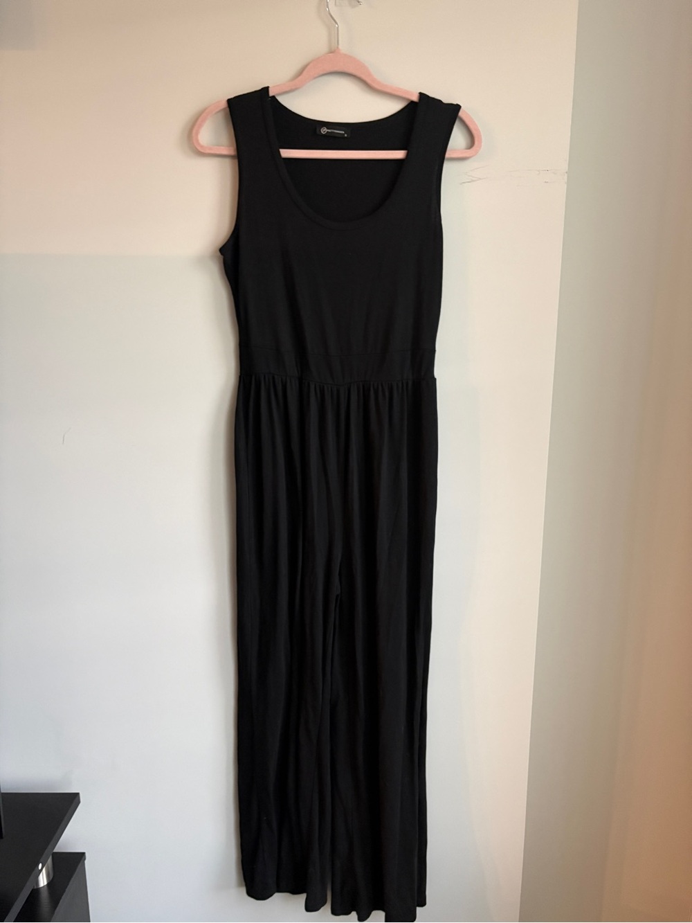 Black Sleeveless Jumpsuit